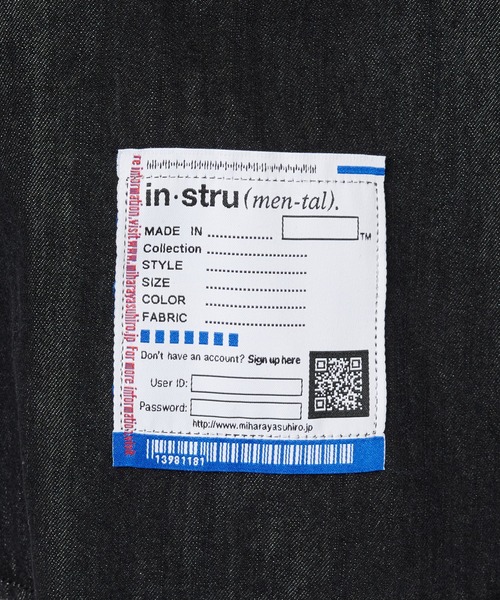 In・stru(men-tal).(インストルメンタル)の「【MIHARAYASUHIRO/ミハラヤスヒロ】CO/TE DENIM LS SHIRT(シャツ/ブラウス・メンズ・ブラック・50/44/46)」の4枚目の写真