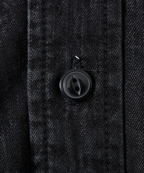 In・stru(men-tal).(インストルメンタル)の「【MIHARAYASUHIRO/ミハラヤスヒロ】CO/TE DENIM LS SHIRT(シャツ/ブラウス・メンズ・ブラック・50/44/46)」の2枚目の写真