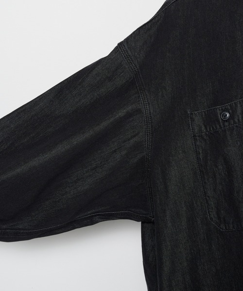 In・stru(men-tal).(インストルメンタル)の「【MIHARAYASUHIRO/ミハラヤスヒロ】CO/TE DENIM LS SHIRT(シャツ/ブラウス・メンズ・ブラック・50/44/46)」の6枚目の写真