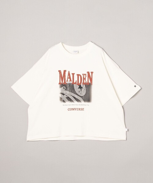 CONVERSE(コンバース)の「【WEB限定】CONVERSE シューズプリントTシャツ(Tシャツ/カットソー・レディース・オフホワイト/ダークグレー/その他1/その他2・M/L)」の2枚目の写真