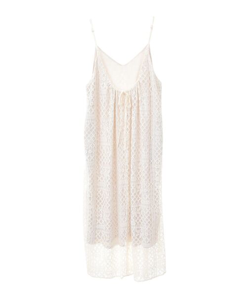 AMERICAN HOLIC（アメリカンホリック）の「レースキャミロングワンピース（ワンピース・レディース・アイボリー/ブラック・M/L）」の19枚目の写真