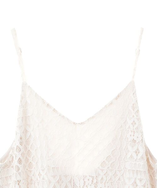 AMERICAN HOLIC（アメリカンホリック）の「レースキャミロングワンピース（ワンピース・レディース・アイボリー/ブラック・M/L）」の18枚目の写真