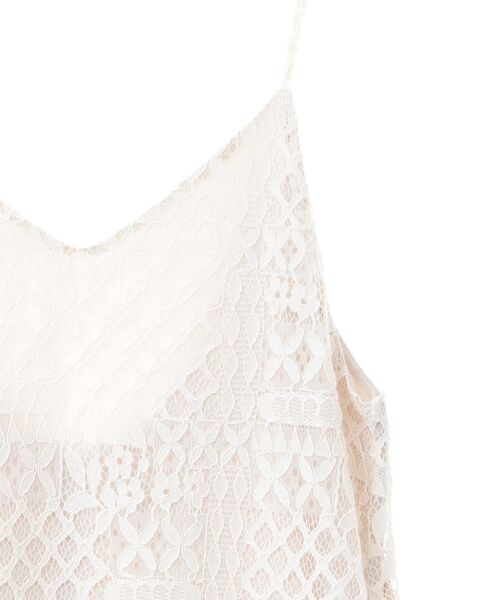 AMERICAN HOLIC（アメリカンホリック）の「レースキャミロングワンピース（ワンピース・レディース・アイボリー/ブラック・M/L）」の17枚目の写真