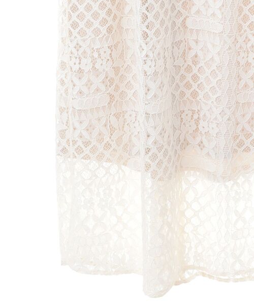 AMERICAN HOLIC（アメリカンホリック）の「レースキャミロングワンピース（ワンピース・レディース・アイボリー/ブラック・M/L）」の16枚目の写真