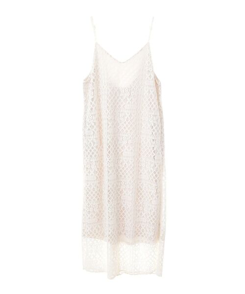 AMERICAN HOLIC（アメリカンホリック）の「レースキャミロングワンピース（ワンピース・レディース・アイボリー/ブラック・M/L）」の13枚目の写真