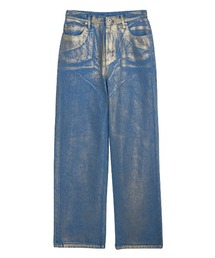 Ameri アメリ FOIL STRAIGHT COLOR DENIM FOIL STRAIGHT COLOR DENIM