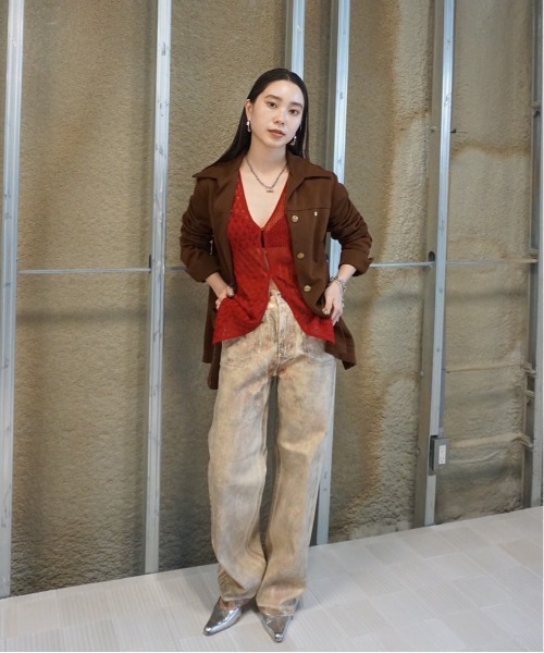 FOIL STRAIGHT COLOR DENIM（デニムパンツ）｜Ameri（アメリ）の