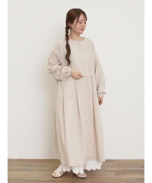 ゆゆ様お取り置き(一時8/2まで)Samansa Mos2 ワンピ セール】【ゆべしコラボ】無地＆ドット柄アソート切替2WAY
