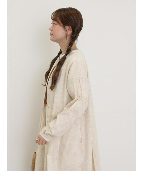 ゆゆ様お取り置き(一時8/2まで)Samansa Mos2 ワンピ セール】【ゆべしコラボ】無地＆ドット柄アソート切替2WAY