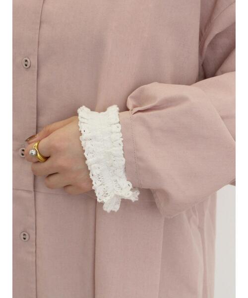 Samansa Mos2（サマンサ モスモス）の「【ゆべし×Samansa Mos2】切替2WAYワンピース（ワンピース・レディース・キナリ/ベージュ/ピンク/ブラウン・F）」の8枚目の写真