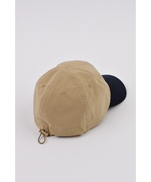 nagonstans(ナゴンスタンス)の「SOLOTEX 2way CAP(キャップ・レディース・グリーン系その他/ダークネイビー/ベージュ・MEDIUM)」の4枚目の写真