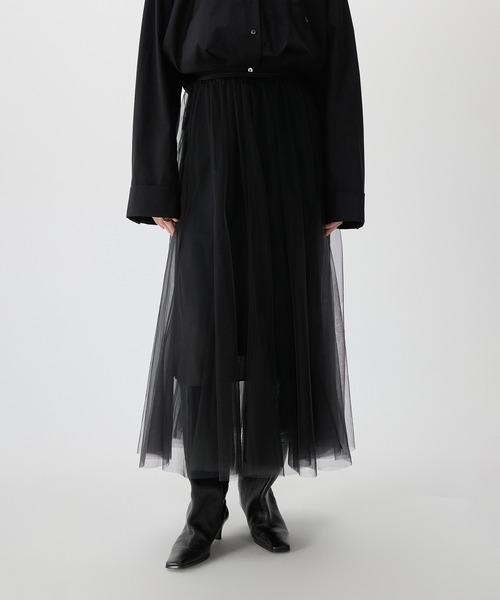 セール】Soft Glow Tulle Skirt / チュールスカート（スカート