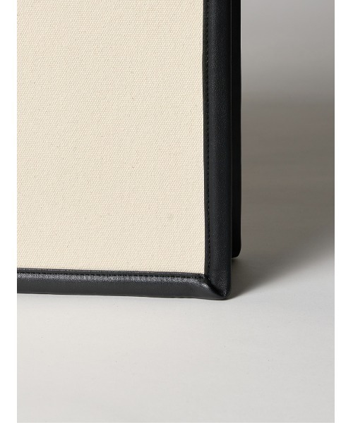 Darich(ダーリッチ)の「レザーキャンバストートバッグ(トートバッグ・レディース・アイボリー/キャメル・FREE)」の20枚目の写真