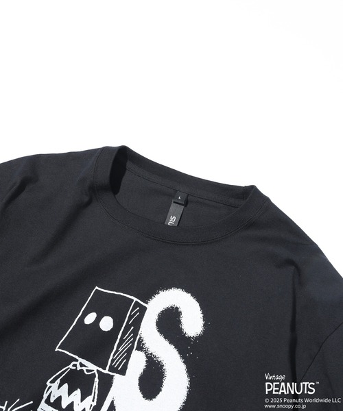 PEANUTS(ピーナッツ)の「SILAS×PEANUTS MR SACK S/S TEE(Tシャツ/カットソー・メンズ・ホワイト/ブラック/オフホワイト・XL/L/M)」の20枚目の写真