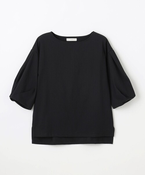 ANY(エニィ)の「タックスリーブカットソー(Tシャツ/カットソー・レディース・ブラック系/ピンク系/ライトグレー系/ホワイト系/ターコイズブルー系・4)」の18枚目の写真