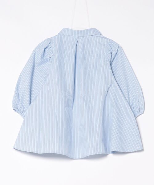 coca(coca)(コカ)の「【WEB限定セール】\UVカット・速乾/ パフスリーブフレアシャツ(シャツ/ブラウス・レディース・ストライプ/ホワイト・S/M/L)」の22枚目の写真