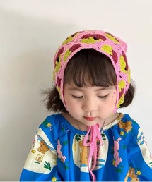 【 Bambin / ボンバン 】 クロシェ編み バブーシュカ