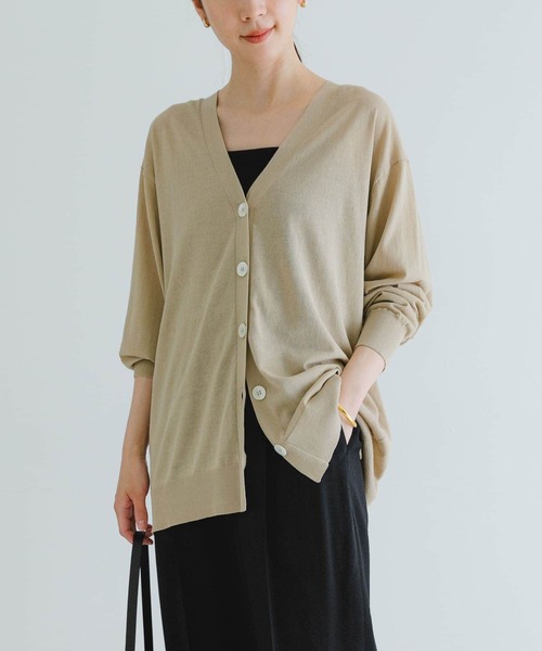 URBAN RESEARCH(アーバンリサーチ)の「UVカット加工カーディガン(カーディガン/ボレロ・レディース・ベージュ/グレー/ブラック・FREE)」の10枚目の写真