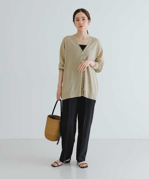 URBAN RESEARCH(アーバンリサーチ)の「UVカット加工カーディガン(カーディガン/ボレロ・レディース・ベージュ/グレー/ブラック・FREE)」の12枚目の写真