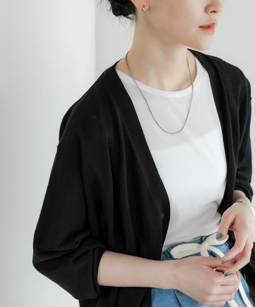 URBAN RESEARCH(アーバンリサーチ)の「UVカット加工カーディガン(カーディガン/ボレロ・レディース・ベージュ/グレー/ブラック・FREE)」の19枚目の写真