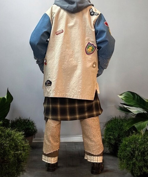 masterkey(マスターキー)の「mp13639-UNION-PT ウールテーパードパンツ(その他パンツ・メンズ・ベージュ/ブラック・1/2)」の9枚目の写真