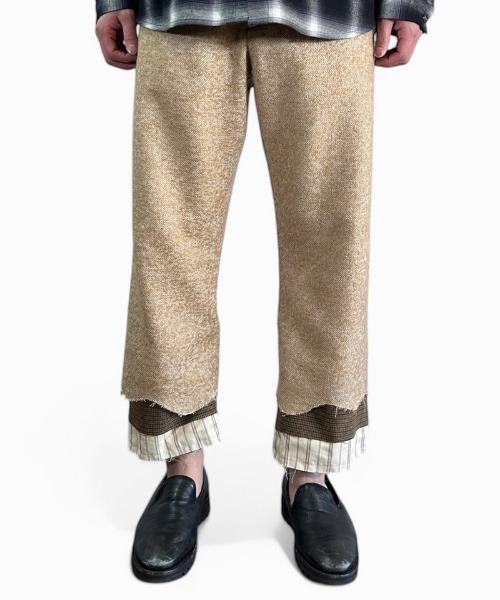 masterkey(マスターキー)の「mp13639-UNION-PT ウールテーパードパンツ(その他パンツ・メンズ・ベージュ/ブラック・1/2)」の10枚目の写真