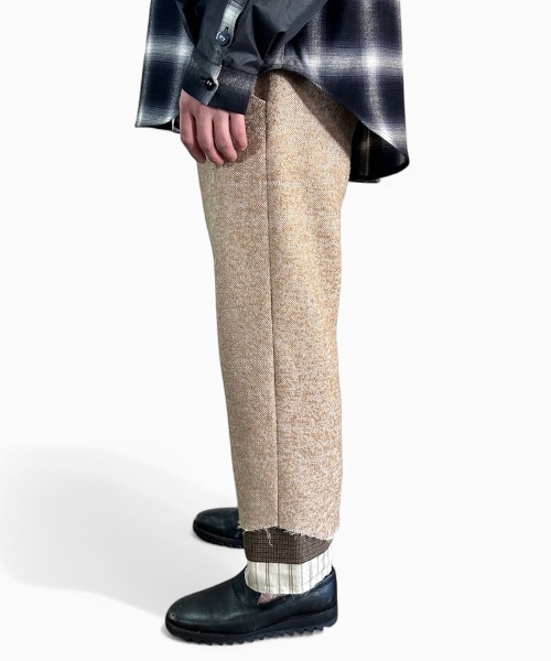 masterkey(マスターキー)の「mp13639-UNION-PT ウールテーパードパンツ(その他パンツ・メンズ・ベージュ/ブラック・1/2)」の11枚目の写真