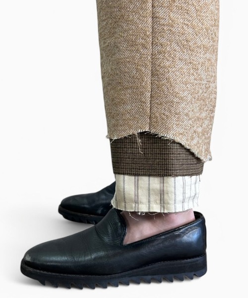 masterkey(マスターキー)の「mp13639-UNION-PT ウールテーパードパンツ(その他パンツ・メンズ・ベージュ/ブラック・1/2)」の13枚目の写真