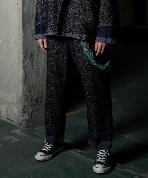 masterkey(マスターキー)の「mp13639-UNION-PT ウールテーパードパンツ(その他パンツ・メンズ・ベージュ/ブラック・1/2)」の17枚目の写真