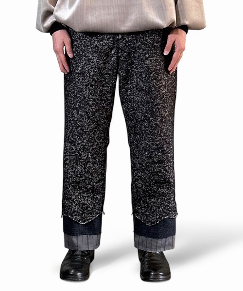 masterkey(マスターキー)の「mp13639-UNION-PT ウールテーパードパンツ(その他パンツ・メンズ・ベージュ/ブラック・1/2)」の22枚目の写真