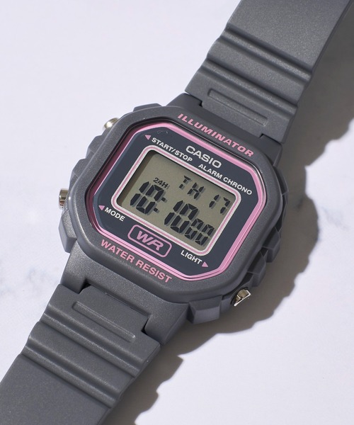 ADPOSION(アドポーション)の「【CASIO】デジタルウォッチ スタンダードシリーズ / LA-20WH-8A(デジタル腕時計・レディース・グレー・FREE)」の9枚目の写真