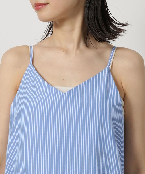 LAKOLE（ラコレ）の「シャツレイヤードセットワンピース / 328976（ワンピース・レディース・ライトベージュ/ダークブルー・FREE）」の22枚目の写真