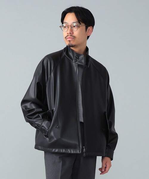 BARACUTA / G4 フェイクレザー ショート ブルゾン（ブルゾン
