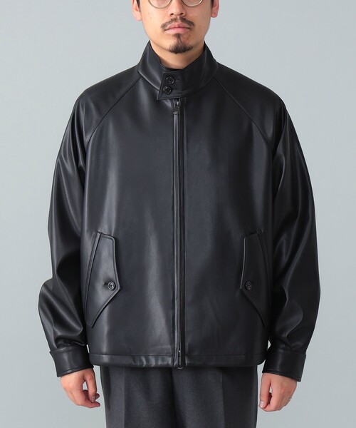 BARACUTA / G4 フェイクレザー ショート ブルゾン（ブルゾン