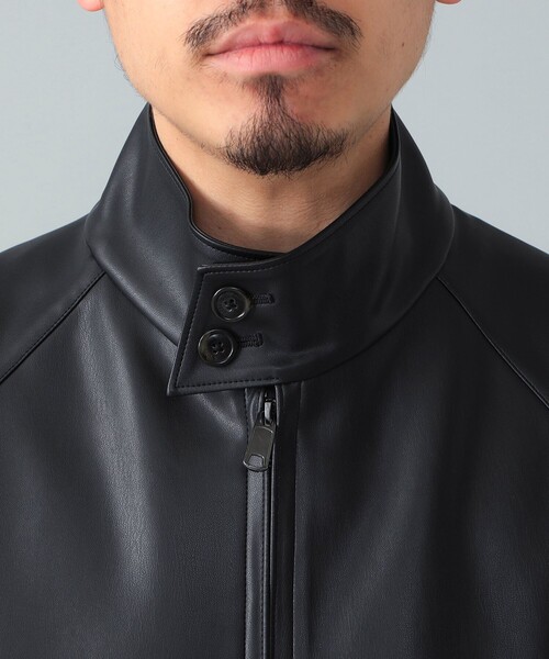 BARACUTA / G4 フェイクレザー ショート ブルゾン（ブルゾン
