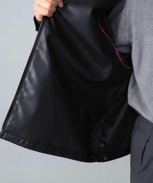 BEAMS F（ビームスエフ）の「BARACUTA / G4 フェイクレザー ショート ブルゾン（ブルゾン・メンズ・ブラック・38/40/42）」の15枚目の写真