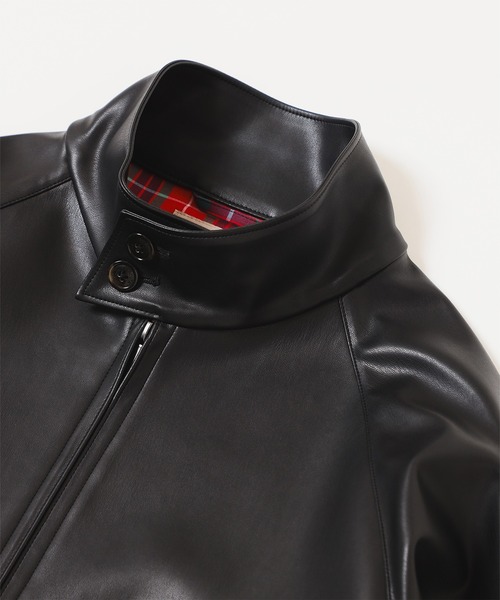 BARACUTA / G4 BEAMS F別注　ショートブルゾン サイズ38 BEAMS MEN｜BARACUTA / G4 フェイクレザー ショート ブルゾン