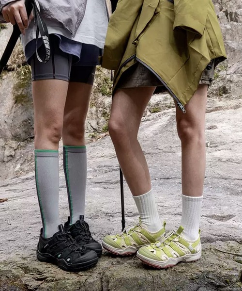 WESTBOY(ウエストボーイ)の「テックサンダル レースアップ ストリートカジュアル ユニセックス MDK25S1SD17【Mule Donkey】(サンダル・メンズ・ブラック/ライトグリーン・44/43/42)」の5枚目の写真