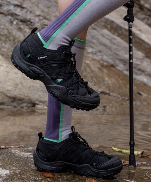 WESTBOY(ウエストボーイ)の「テックサンダル レースアップ ストリートカジュアル ユニセックス MDK25S1SD17【Mule Donkey】(サンダル・メンズ・ブラック/ライトグリーン・44/43/42)」の15枚目の写真