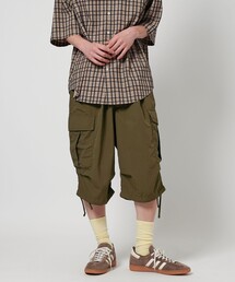 CITEN | ＜CITEN＞リップクロップドイージーパンツ(カーゴパンツ)