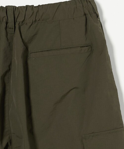 CITEN（シテン）の「＜CITEN＞リップクロップドイージーパンツ（カーゴパンツ・メンズ・ブラック/オリーブ・M/L）」の22枚目の写真