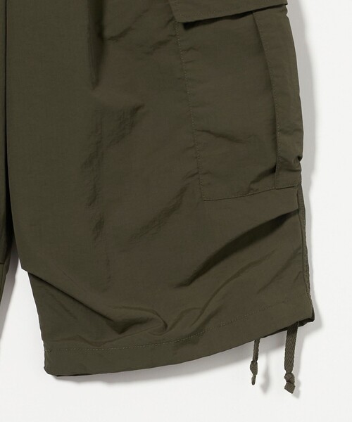 CITEN（シテン）の「＜CITEN＞リップクロップドイージーパンツ（カーゴパンツ・メンズ・ブラック/オリーブ・M/L）」の20枚目の写真