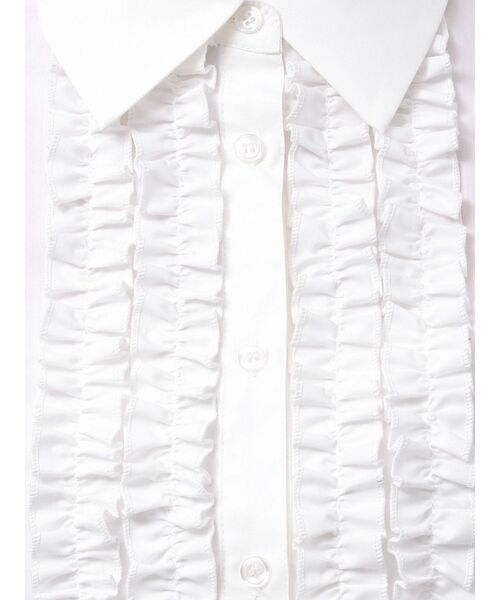 再入荷】クロップドフリルブラウス（シャツ/ブラウス）｜jouetie