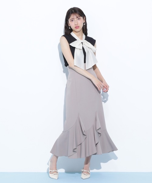JILL by JILL STUART(ジルバイジルスチュアート)の「◇ビッグボウタイブラウス(シャツ/ブラウス・レディース・ピンク系その他/ブラック系その他/ホワイト・FREE)」の16枚目の写真