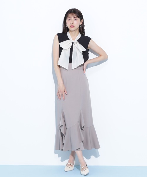 JILL by JILL STUART(ジルバイジルスチュアート)の「◇ビッグボウタイブラウス(シャツ/ブラウス・レディース・ピンク系その他/ブラック系その他/ホワイト・FREE)」の17枚目の写真