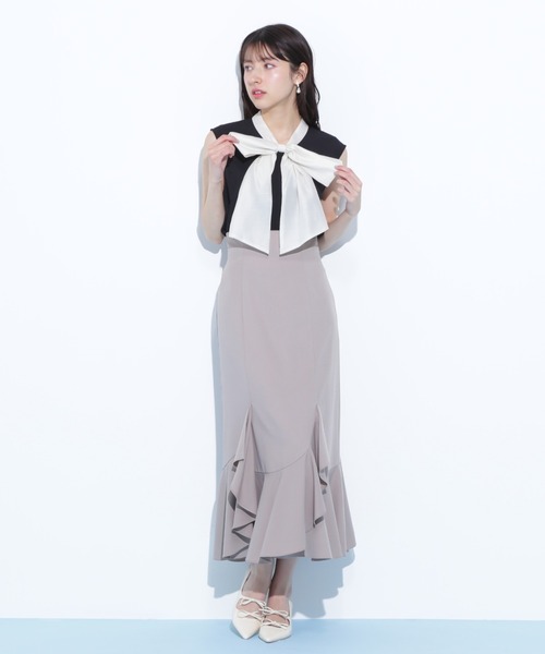 JILL by JILL STUART(ジルバイジルスチュアート)の「◇ビッグボウタイブラウス(シャツ/ブラウス・レディース・ピンク系その他/ブラック系その他/ホワイト・FREE)」の18枚目の写真