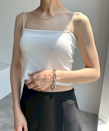 NOGLE | 【NOGLE/ノグル】カップ付ショートキャミソール(キャミソール)