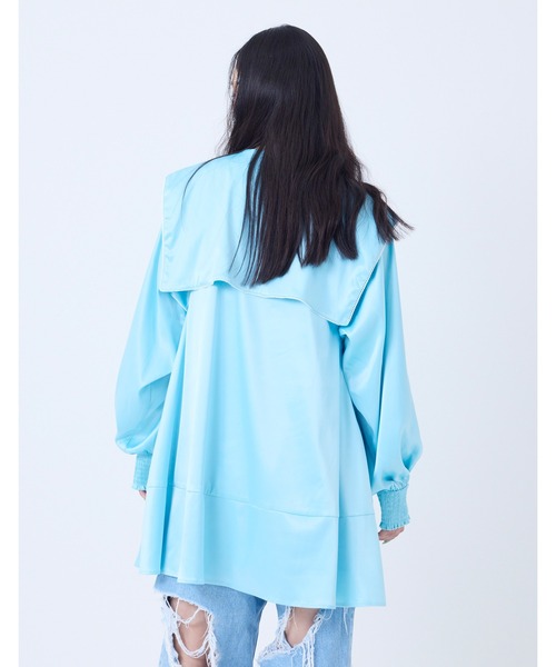 Little sunny bite(リトルサニーバイト)の「satin sailor dress(ワンピース・レディース・ブルー/イエロー/ピンク・SMALL/MEDIUM)」の5枚目の写真
