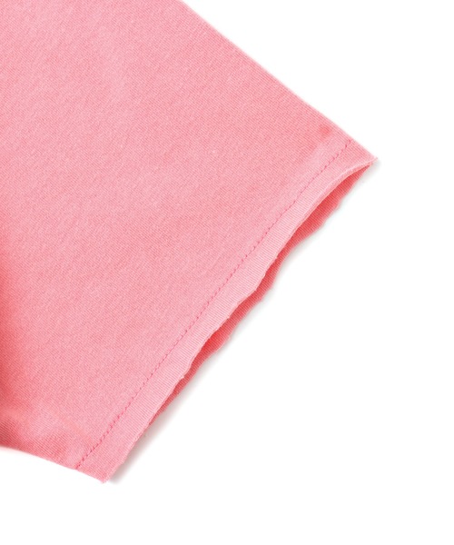atmos pink(アトモスピンク)の「atmos pink Vintage Off-Shoulder T-shirt / アトモス ピンク ヴィンテージ オフショルダー ティーシャツ(Tシャツ/カットソー・レディース・ピンク/ホワイト/ネイビー・FREE)」の11枚目の写真