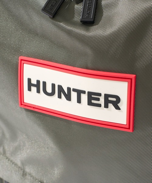 HUNTER(ハンター)の「【HUNTER / ハンター】Original Nylon Small Backpack / ナイロンクラシックバックパック 16L(バックパック/リュック・レディース・ブラック/ダークオリーブ/ネイビー・FREE)」の8枚目の写真